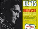 ELVIS PRESLEY Rubberneckin' & Don't Cry Daddy PICTURE SLEEVE RED VINYL 7