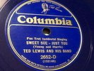 Blue Wax Columbia 2652-D Ted Lewis Band w/Goodman & Spanier 1932 beauty