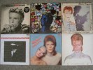 NINE LP RECORDS - DAVID BOWIE Stage Diamond Dogs Aladdin Sane Pinups Changes One