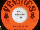 DENNIS BROWN Whip Them Jah Jah FLAMES Reggae Roots 45 Listen