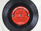 JOHNNY CASH RARE PROMO (when you buy Snowdrift) CARDBOARD RECORD - COLUMBIA -