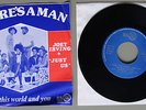 ULTRA Rare JOEY IRVING & JUST US There's a Man 45* Popcorn Northern Soul  1974