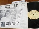 Steady Wailin Sid/Spirit of 76 with Love/ultra-rare soul vinyl LP/poor condition