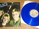 THE POLICE - OUTLANDOS D'AMOUR - RARE UK BLUE VINYL LP - STING
