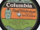 Columbia 1441D Paul Whiteman Orch w Bing Crosby, BIX BEIDERBECKE 1928 in E
