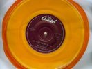 RARE 1980'S BEATLES ORANGE VINYL JUKEBOX PROCESS TEST PRESSING CAPITOL S7-18899