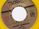JOANIE SOMMERS popcorn WHY DON'T YOU DO RIGHT mod 45 HEAR promo GOLD VINYL