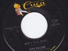 JOAN MALONE mod DON'T TALK BABY popcorn 45 HEAR northern