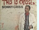 SONNY CRISS-THIS IS CRISS-PRESTIGE LP ORIGINAL