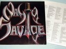 Nasty Savage 1985 debut vinyl LP lyric innersleeve  Slayer Whiplash