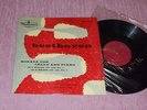 ANTONIO JANIGRO, cello - CARLO ZECCHI, piano -1953 WESTMINSTER #WL 5180 / vg+