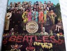 THE BEATLES SGT PEPPER'S UK LP EX+ YELLOW PARLOPHONE PCS7027 + INSERT AND SLEEVE