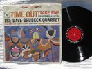 DAVE BRUEBECK TIME OUT(TAKE FIVE) Pristine Original Stereo,NM+ Jazz 6 eye LP