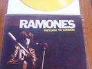 RAMONES- RAMONES RETURN TO LONDON LIVE AT THE LYCEUM- YELLOW VINYL LP