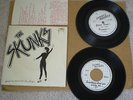 The Skunks Two 45 RPM Record Set Punk Garage Band From Texas 1979