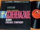 REINER Chicago Symphony RIMSKY-KORSAKOFF Scheherazade RCA #2446 Living Stereo LP