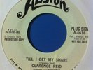 CLARENCE REID Heavy Funk 45 TILL I GET MY SHARE