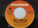 BRUCE SPRINGSTEEN - USA - BORN TO RUN - RARE LARGE TEXT 7