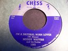 MUDDY WATERS  -  I'M A NATURAL BORN LOVER -  MINT-  CHESS SILVER TOP 1585 BLUES