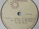 L K RARE DAVID BOWIE  IT'S A DRIVE IN SATURDAY  2 SIDED ACETATE