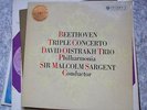 BEETHOVEN TRIPLE CONCERTO DAVID OISTRAKH TRIO SIR MALCOLM SARGENT
