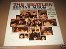 THE BEATLES SECOND ALBUM 1964 ORIGINAL PROMO POSTER COUNTER DISPLAY CAPITOL NM
