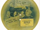 055 FDR PICTURE DISC 78rpm Record SPEECH BY ROOSEVELT Nazi Attack 10-27-1941