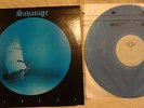 Savatage Sirens 1983 Blue Vinyl Original LP Par records  only 1,000made