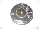 BEATLES ALL YOU NEED IS LOVE NO REFERENCE TO TV NIGERIAN ORIG