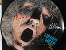 URIAH HEEP - VERY 'EAVY VERY 'HUMBLE - PICTURE DISC - 5 AUTOGRAPHS - NM