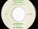 rare Guitar Instro / Garage 45 DAWNELL'S scorpion BOGAN Hear