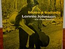 BLUES AND BALLADS -LONNIE JOHNSON with ELMER SNOWDEN -ORIG BLUESVILLE DG LP EX-