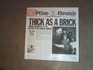 Jethro Tull Thick as a Brick origonal full newspaper format sleeve