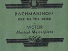 VICTOR RED LABEL SET VM-75: RACHMANINOFF CONDUCTS HIS ISLE OF THE DEAD (1929)