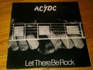 Rare AC/DC LET THERE BE ROCK vinyl record APLP 022