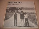 BREAKDOWN UK PRIVATE PRESS FOLK BLUES LP MEET ME ON THE HIGHWAY 99 COPIES ONLY