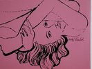 RECLINING NUDE ANDY WARHOL ART ALBUM COVER PINK VARIANT JAZZ RECORD BLUE NOTE NM
