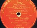 (R) DE LUCA GIUSEPPE/CERESOLI Opera 78rpm G&T 54021 Favorita-Ahl'alto ardor
