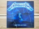 Metallica Ride The Lightning LP vinyl MFN 27 Music For Nations Elektra Megaforce