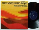 ILLINOIS JACQUET & KENNY BURRELL Desert Winds LP on Argo DG M-