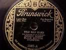 JOHNNY DODDS,BLACK BOTTOM STOMPERS-Louis ARMSTRONG:WILD MAN BLUES Brunswick 3567