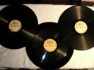 3 RADIO TRANSCRIPTION  DISKS - 