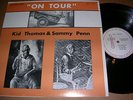 KID THOMAS / SAMMY PENN   ON TOUR Jazz Crusade DG U.S. LP NM