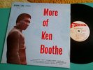 KEN BOOTHE, MORE OF, RARE RED LABEL STUDIO ONE, ROCKSTEADY LP