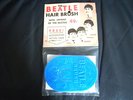 THE BEATLES HAIR BRUSH BLUE UNOPENED WITH BACKING CARD NEAR MINT  hard to find
