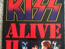 KISS Alive II LP VG+ with the Evolution of KISS booklet and temp tatoos