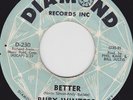 NORTHERN SOUL 45 RPM - RUBY WINTERS on DIAMOND RECORDS