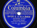 Beethoven String Quartet  op. 132  Lener Quartet   Columbia France  5 x 78 rpm