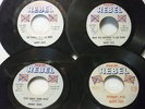 LOUISIANA HAPPY FATS & JOHNNY REBEL CAJUN COUNTRY SWAMP POP  45 RECORD VINTAGE