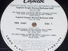RARE 1958 Capitol promo LP Frank Sinatra,Nat Cole,Nelson Riddle,Esquerita sealed
